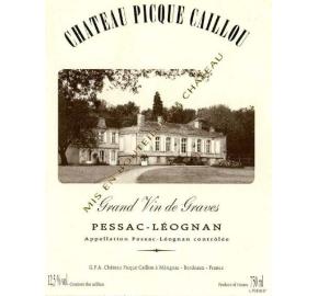 Chateau Picque Caillou label