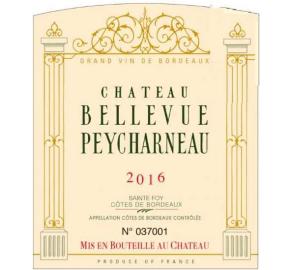Chateau Bellevue Peycharneau label