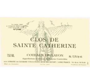 Domaine des Baumard - Clos de Sainte Catherine label