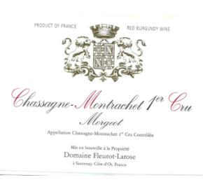 Domaine Fleurot-Larose - Chassagne-Montrachet 1er Cru - Morgeot label