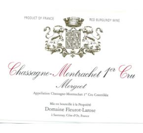 Domaine Fleurot-Larose - Chassagne-Montrachet 1er Cru - Morgeot label