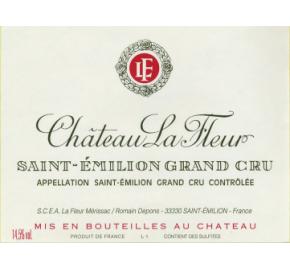 Chateau La Fleur label