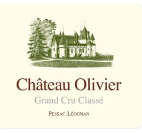 Chateau Olivier Blanc label