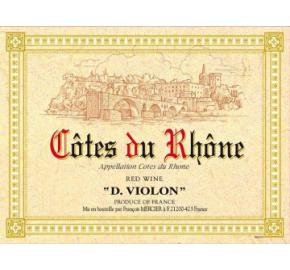 Domaine Violon - Cotes Du Rhone label