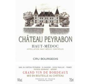 Chateau Peyrabon label