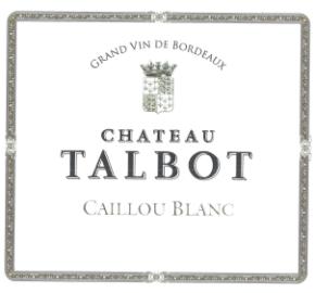 Chateau Talbot - Caillou Blanc label
