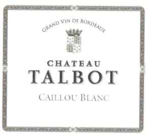 Chateau Talbot - Caillou Blanc label