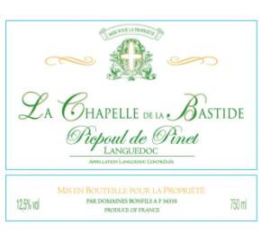 La Chapelle de la Bastide - Picpoul de Pinet label