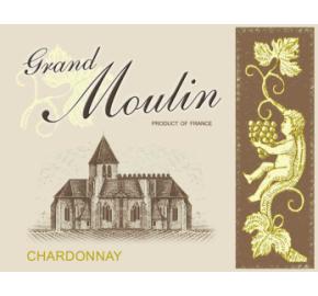 Grand Moulin - Chardonnay label