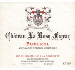 Chateau La Rose Figeac label