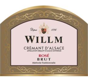 Alsace Willm - Brut Rose label
