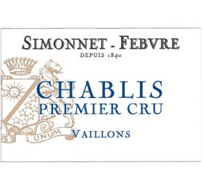 Simonnet-Febvre - 1er Vaillons Chablis label