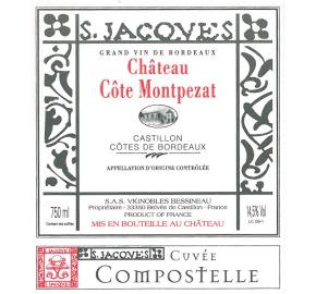 Chateau Cote Montpezat - Cuvee Compostelle label