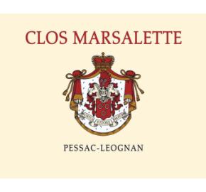 Clos Marsalette Rouge label