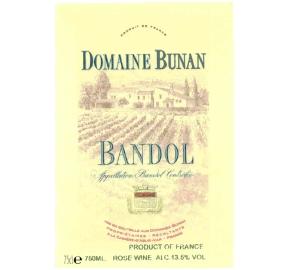 Domaine Bunan - Bandol label