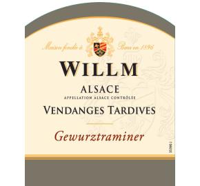 Willm - Gewurztraminer - Vendanges Tardives label