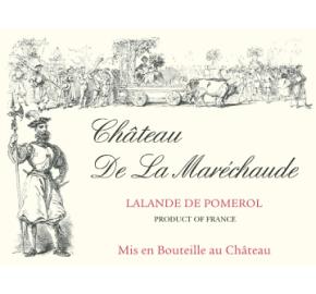 Chateau De La Marechaude label