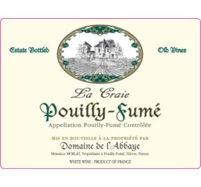 Domaine de L'Abbaye - La Craie - Pouilly Fume label