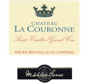 Chateau La Couronne label
