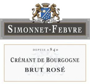 Simonnet-Febvre - Cremant Rose label