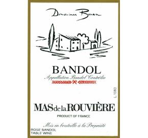 Domaines Bunan - Mas de la Rouviere - Bandol - Rose label