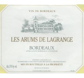 Les Arums De Lagrange label