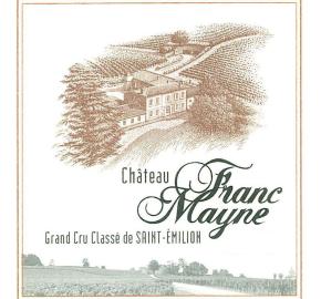 Chateau Franc Mayne label