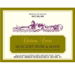 Chereau Carre Muscadet Sevre & Maine label