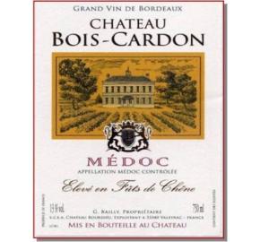 Chateau Bois-Cardon label