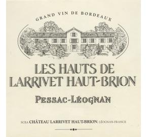 Les Hauts De Larrivet Haut-Brion label