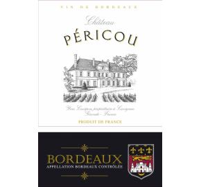 Chateau Pericou label