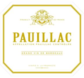 Pauillac label