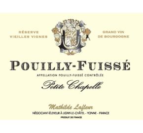 Petite Chapelle - Pouilly Fuisse label