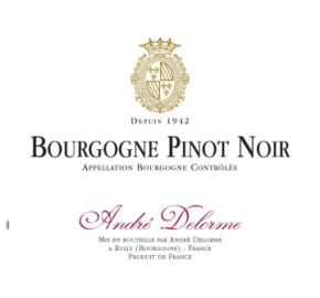 Andre Delorme - Bourgogne Pinot Noir label