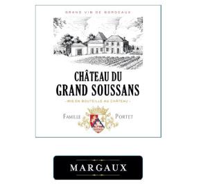 Chateau Du Grand Soussans label
