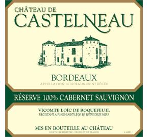Chateau De Castelneau - Cabernet Sauvignon label