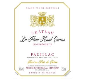 Chateau La Fleur Haut Carras label