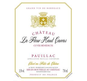 Chateau La Fleur Haut Carras label