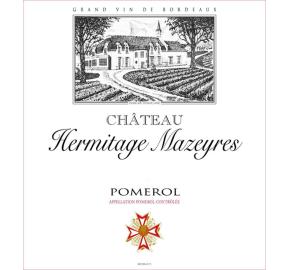 Chateau Hermitage Mazeyres label