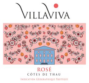 Villaviva - Rose label