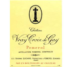 Chateau Vray Croix De Gay label