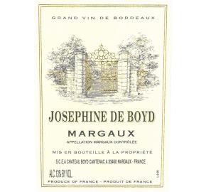 Josephine De Boyd label