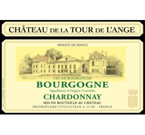 Chateau de la Tour de l'Ange - Chardonnay label