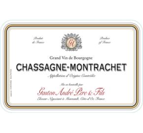 Gaston Andre - Chassagne-Montrachet label