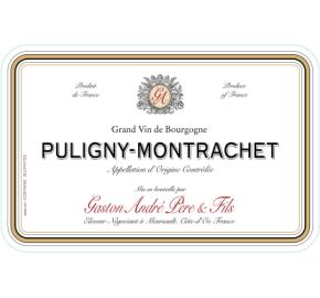 Gaston Andre - Puligny-Montrachet label