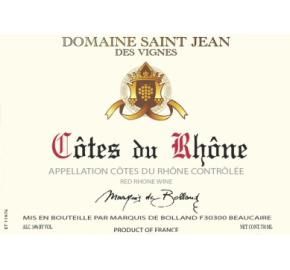 Domaine Saint Jean des Vignes label