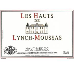 Les Hauts De Lynch-Moussas label