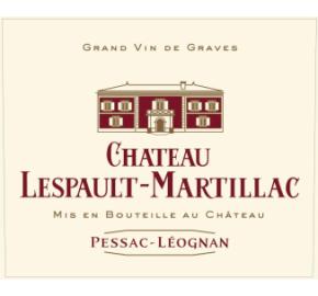 Chateau Lespault Martillac label