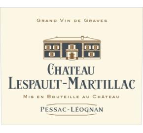Chateau Lespault-Martillac Blanc label