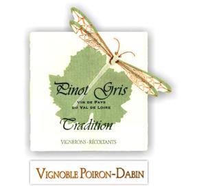 Domaine Poiron Dabin - Pinot Gris - Tradition label